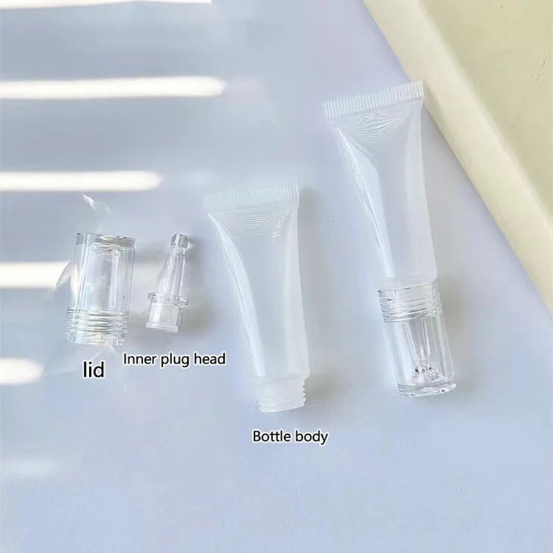 10 Cosmetic Soft Tubes Sunscreen Eye Cream Lotion Liquid Foundation Qme
