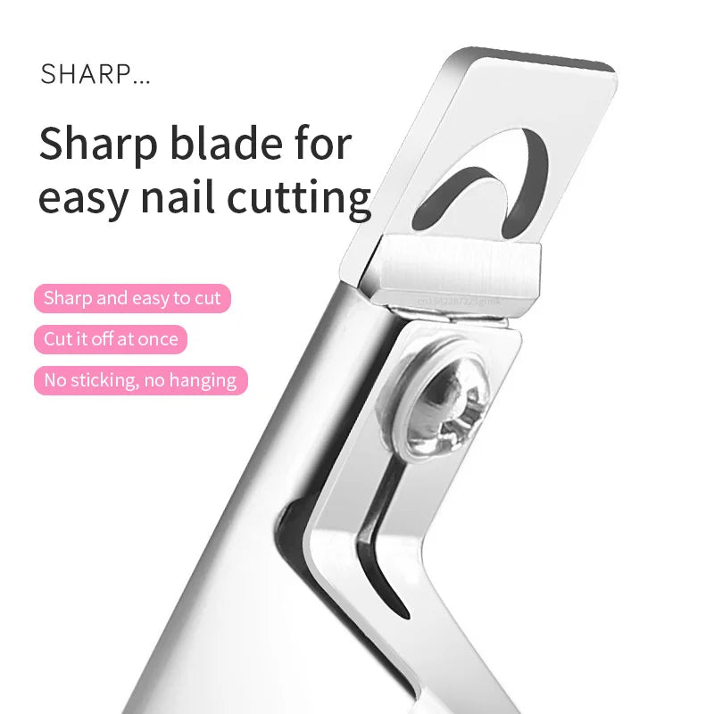 Fake Nail Cutter U Word False Tips Professional Clippers Straight Qme