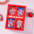 Hello Kitty Pink & Blue Series Notebook MINI Plastic-Covered Planner Student-Friendly Keychain Snap-Closure Notepad Qme 2 Random Single-Book