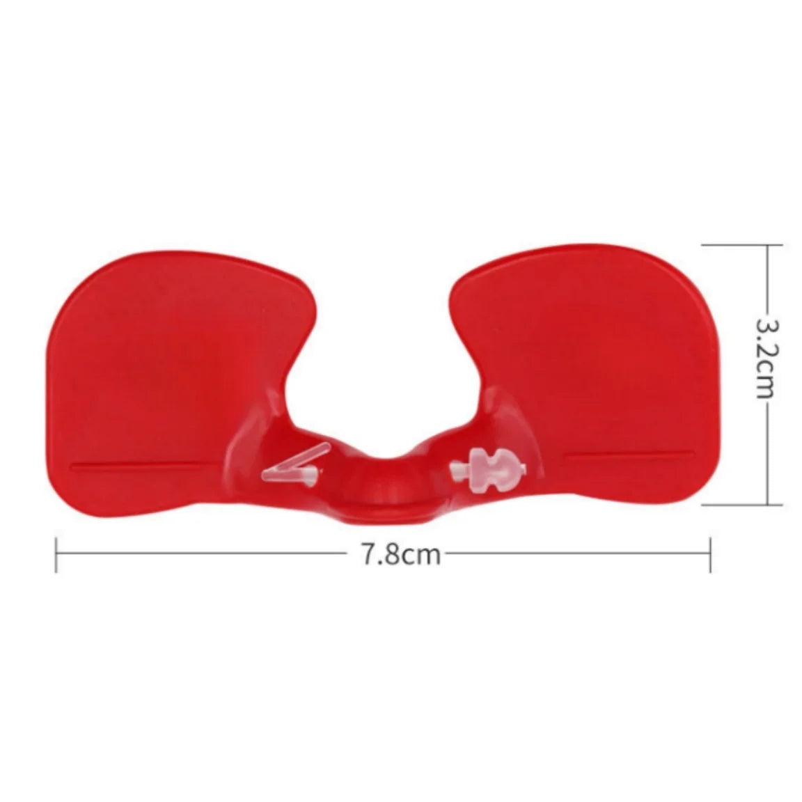 Red Chicken Glasses Plastic Peck-resistant Hair Glasses with Bolt Poultry Safety Protection Goggles Chicken Accessories Qme Large-No Hole 10pcs