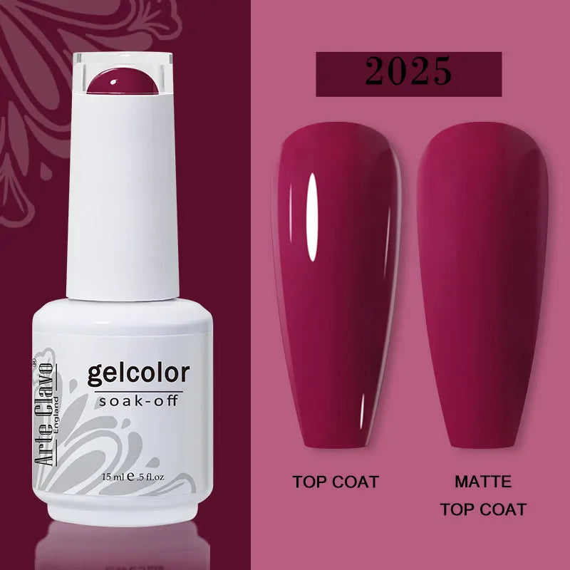 Arte Clavo Jelly Gel Polish Translucent Manicuring UV Nail Semi