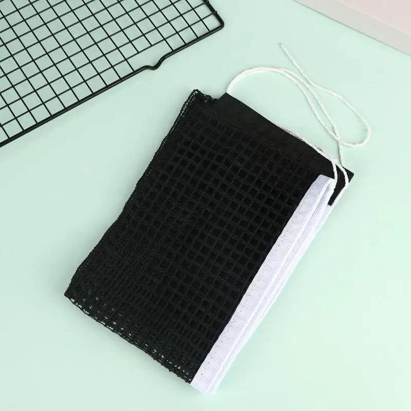 Table Tennis Net Ping Pong Replacement Without Ball Portable Pingpong Qme Black
