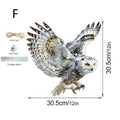 Control Artificial Scarecrow Reflective Waterproof Bird Scarer Qme F