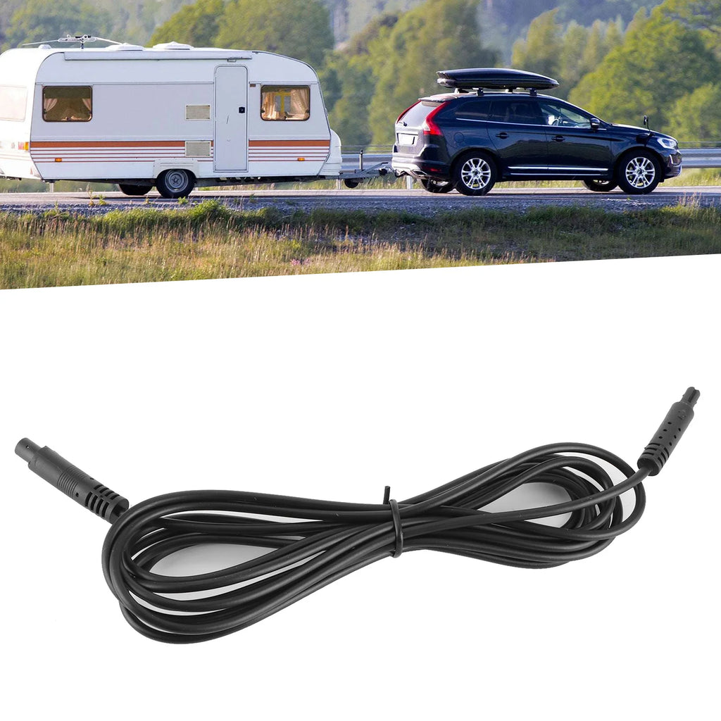 2.5m 4Pin Car Dash Cam Extension Cable Rear View Backup Camera Wire for 12V 24V Truck Trailer Dash Cam Extension Cable Qme
