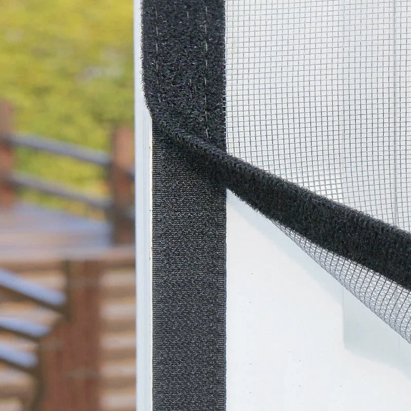 Anti Insect Window Screen Mesh Adjustable DIY Window Net Anti Mosquito Mesh Screen Protectors Bug Curtain Anti Fly Curtain Qme