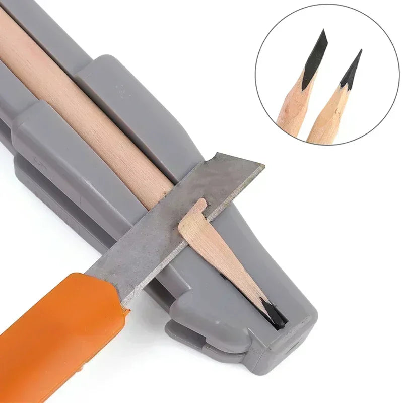 New Design Microblading Eyebrow Pencil Sharpening Tip Thin Sharpener for Semi-Permanent Brow Makeup Profiler Pen Make Up Tools Qme