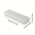 1pc Data Cable Storage Box Plastic Mobile Phone Charger Cable Storage Box Sorting Grid Winder Power Cord Organizer Qme White