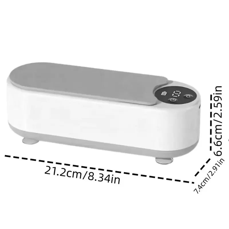A02F-Eyeglasses Cleaning Machine Ultrahigh Frequency Full-Automatic Mouthpiece Jewelry Contact Lens Small Portable Qme