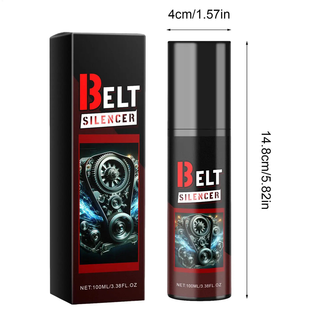 1PC Belt Dressing Spray Automotive 100ml Belt Noise Lubrication Protection Spray Spray-On Dressing Noise Lubrication Protection Qme