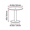 Transparent Acrylic Round Cake Stand For Desserts, Cupcake Rack, Pastry Candy Display Stand For Wedding, Event, Birthday Party Qme M