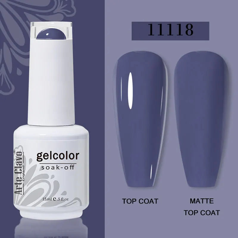 Arte Clavo Jelly Gel Polish Translucent Manicuring UV Nail Semi