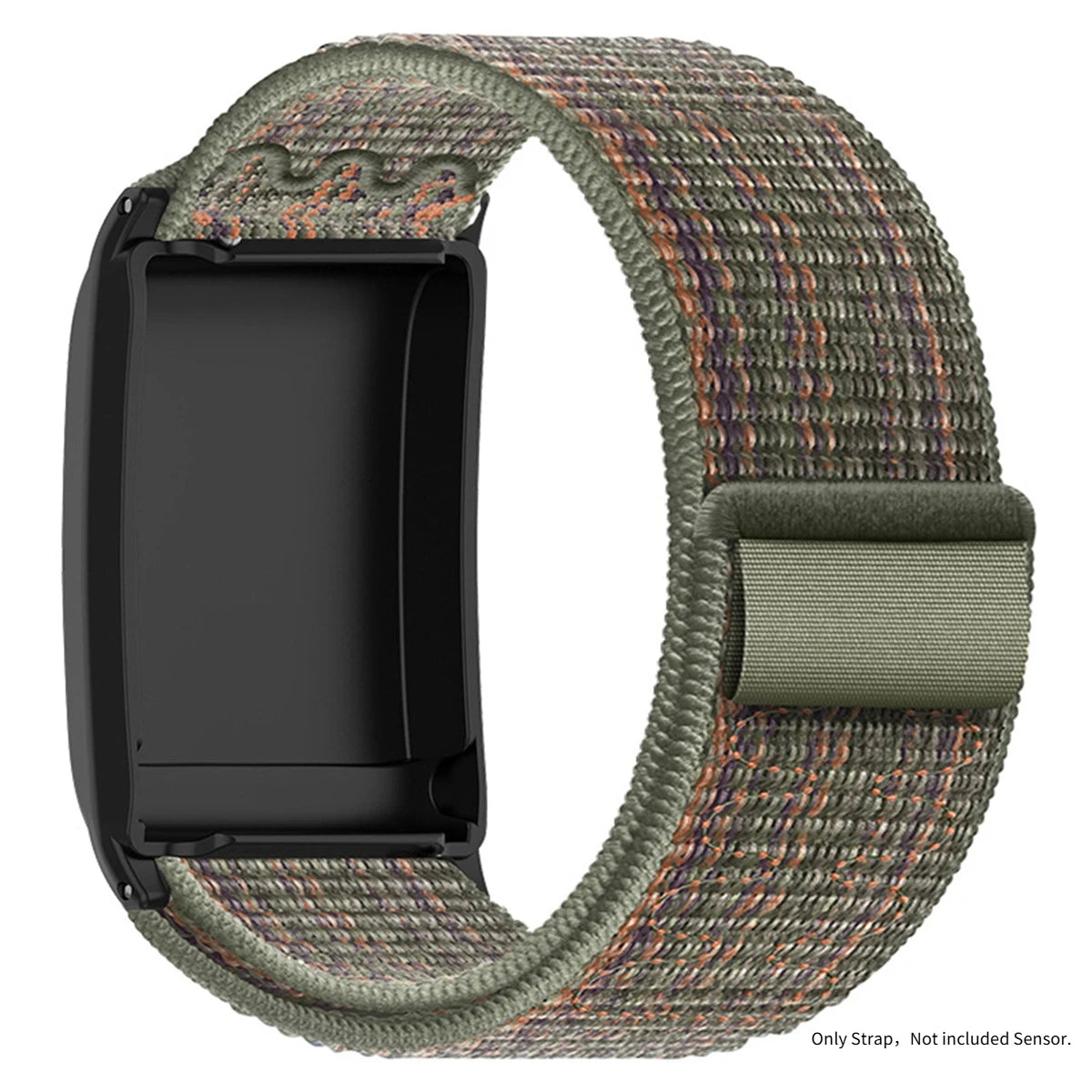 Watchband Compatible with Whoop 4.0 5.0 Elastic Nylon Bracelet Lightweight Adjustable Bracelet for Whoop 5.0 Strap Accessories Qme Dark Green For WHOOP 4.0
