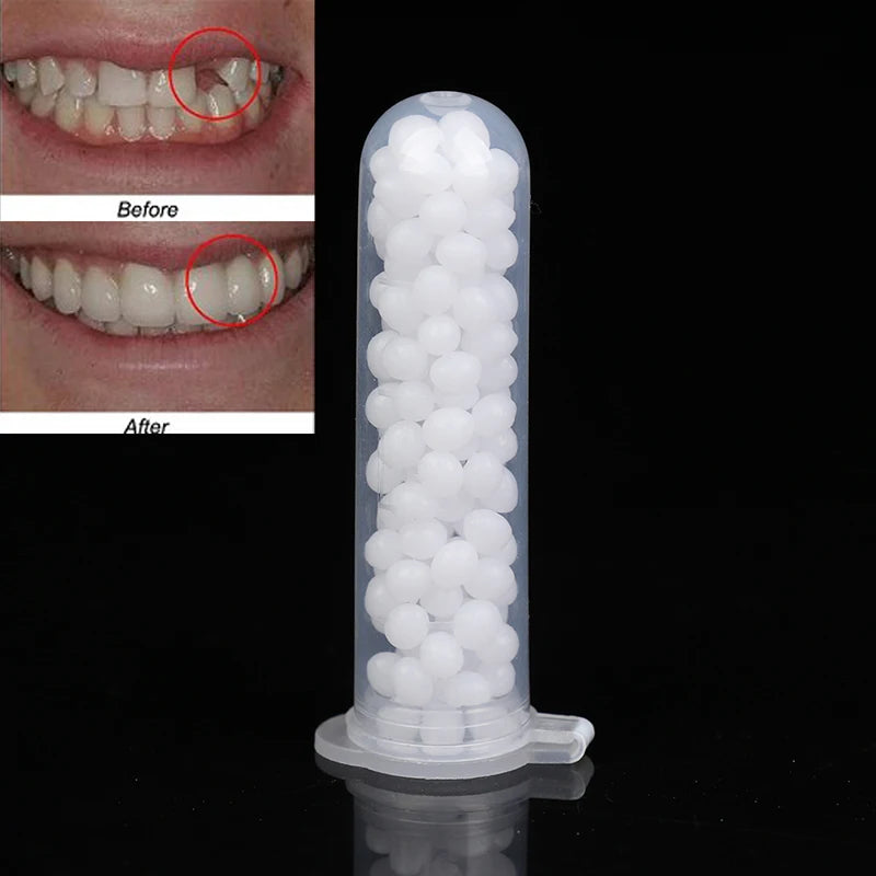 Teeth Gaps False Solid Glue Temporary Fake Tooth Fangs Dentures Props Qme