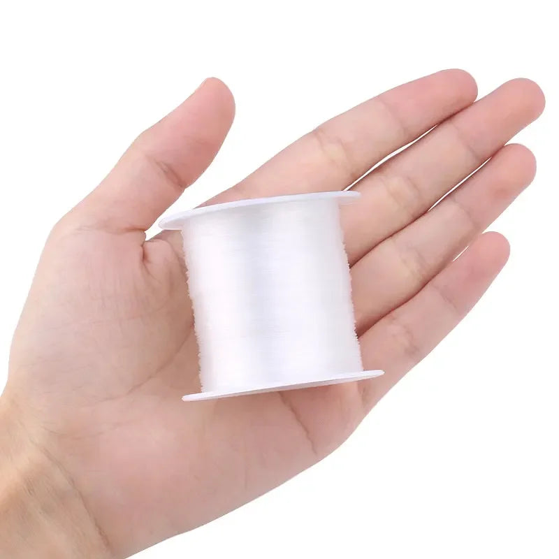 0.25mm/0.3mm/0.35mm/0.4mm/0.45mm/0.5mm/0.6mm/0.7mm Non-Stretch Nylon String Beading Thread Fish Line Wire Cord For Jewelry DIY Qme