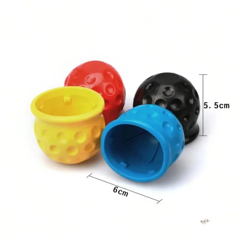 Brand New 50MM Tow Bar Ball Cover Cap Trailer Ball Cover Tow Bar Cap Universal Hitch Trailer Towball Protect Car Accessories Qme