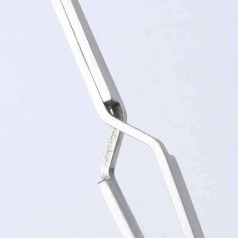 1pc Nail Art Tweezers Stainless Steel Nail Styling Clip Tweezer Multifunctional Shaped Nail Clip Manicure Curve Nipper Nail Tool Qme