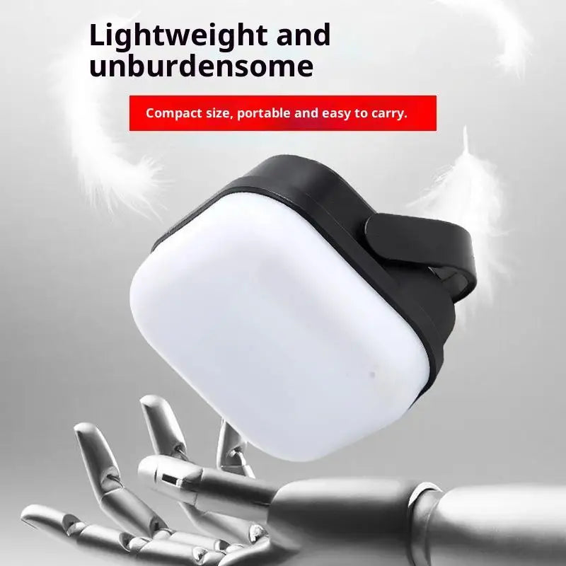 Super Bright MiniSolar Camping Lantern Rechargeable High Power Bank LED Tent Light Portable Work Repair Lamp Three Modes. Qme