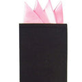 Men's Pre-folded Pocket Square Card Triangles Wedding Groom Party Qme Pink