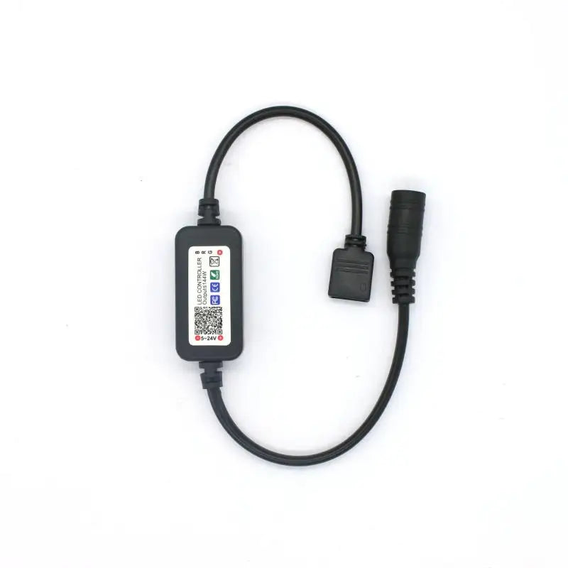 RGB Colorful LED Light Strip Connector APP Control DC USB 5V-24V Qme 5V 24V DC