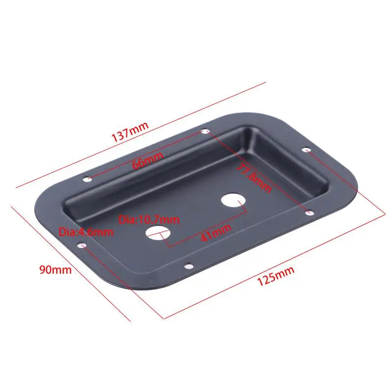 Recessed Speaker Jack Plate Connector 1 Dish Board Stable Stage Qme