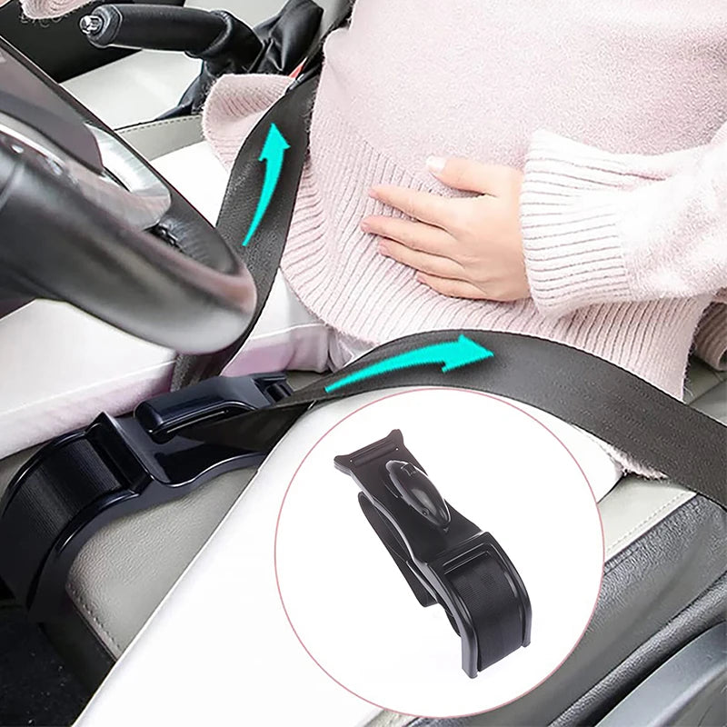 Unborn Pregnant Women Driving Seat Belts Abdominal Comfort Safety Qme