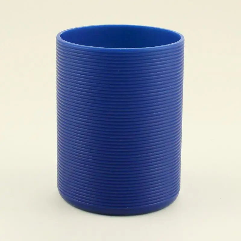 6 5 Insulated Silicone Protective Sleeve Water Bottle Anti-slip Qme Blue