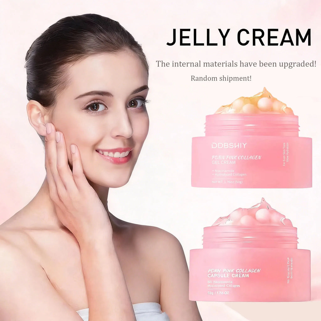 Collagen Pearl Filling Facial Cream For Face Women Lifting Firming Moisturizing Korean Cream Face Cream Skin Care Qme