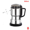 300W Electric Multifunction Coffee Grinder Kitchen Cereal Nuts Beans Qme B