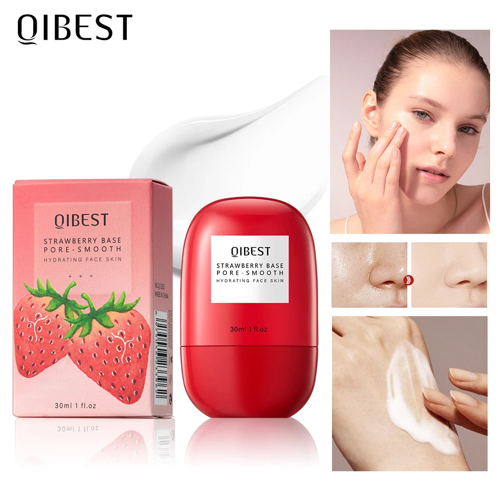 QIBEST Liquid Foundation Cream 30ml For Face High Coverage Makeup Base Oil Control Liquid Pie Foundation Primer Face Makeup New Qme