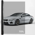 50cmx3/6m Car Window Privacy Tint Film Auto Vinyl Anti Look Dark Glass Foils Sticker Summer Solar UV Films Protector Accessories Qme 70Percent VLT 50x600cm