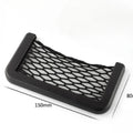 Auto Seat Side Interior Back Sundries Pocket Mesh Storage Bag Phone Net Pocket Holder Car Storage Bag Elastic Flexible Nets Qme 4pcs 15cm