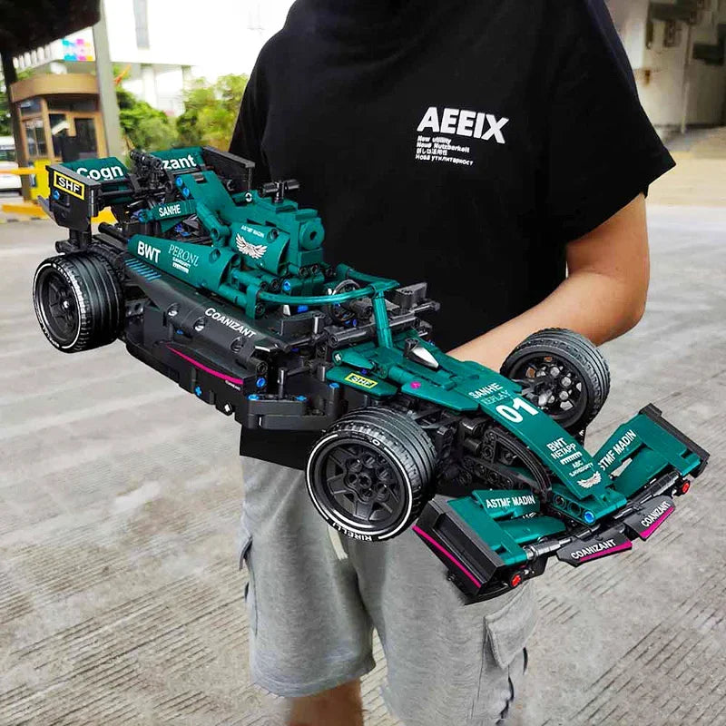 High-tech Building Blocks Remote Control Super Racing Car Moc Bricks RC Technical Model Toy Creative Expert Kids Birthday Gifts Qme