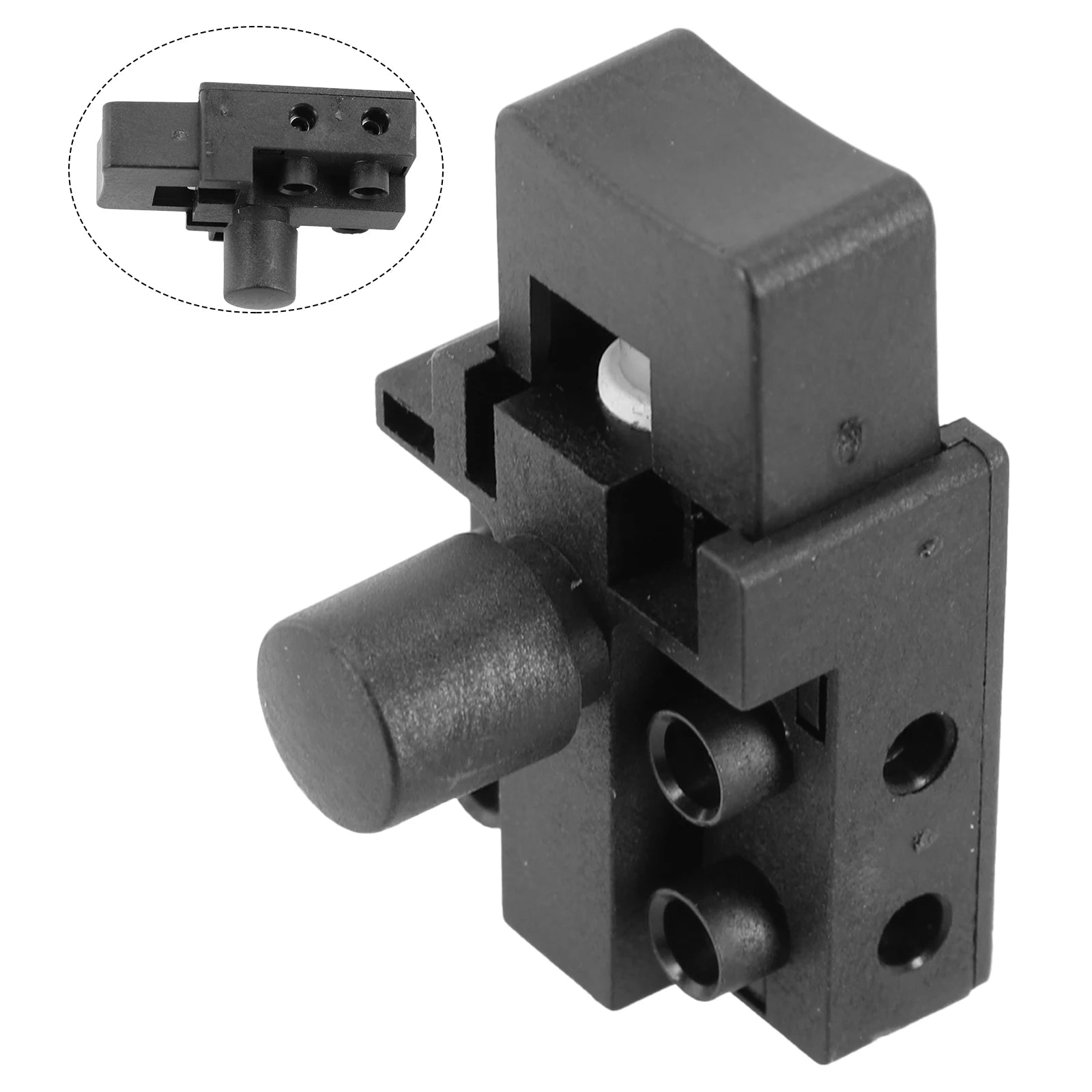 1*Trigger Switch Saw Dual Pole Off-Lock Trigger Switch AC250V FA2-6/2D For 5016 Chain Saw Speed Control Push Button Qme