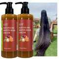 2 Pack GZE Batana Oil Biotin Hair Cream Strong Hair Anti-Breakage Repair Split Ends Silky For Dry Hair Qme Batana Oil Cream