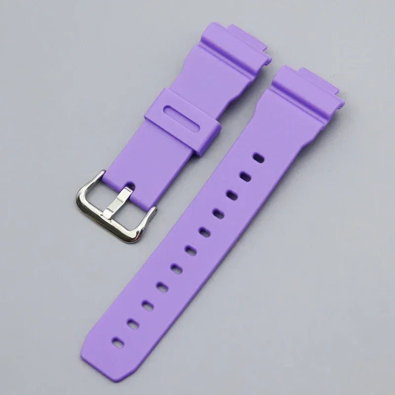Silicone Watch Band for Casioak DW6900 Series GW-6900A G-6900B GLX-6900GB GLS-6900 Strap DIY Accessories Replacement Bracelet Qme PuS DW6900 Series