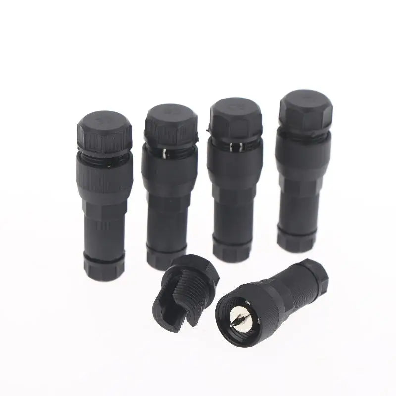 5/10Pcs T-shaped Gauge Wire Connectors For Landscape Lighting Low Voltage Waterproof Replacement Landscape Light Cable Connector Qme Black 5pcs