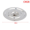 28 30 Silver Round Pot Lid Kitchen Thicken Stainless Steel Saucepan Qme 28CM