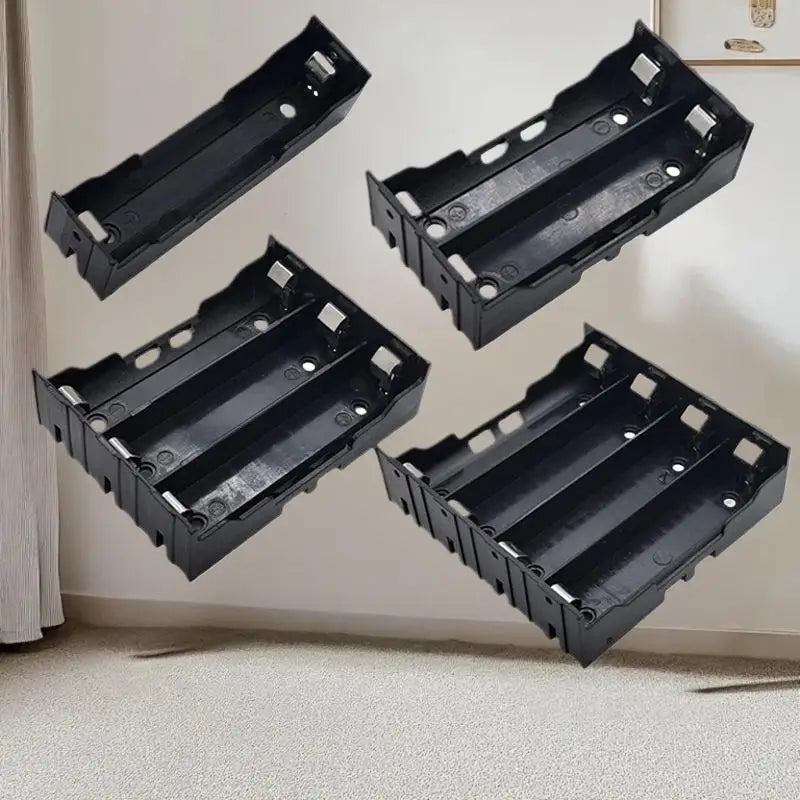 18650 Parallel Battery Box Shell 1 2 3 4 Slot Holder Storage Case DIY Qme