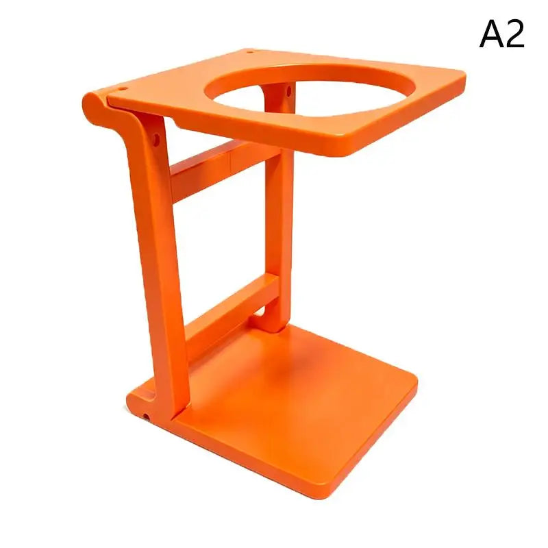 Foldable Portable Coffee Machine Stand, Drip Coffee Pot Standing Stand, Home Office Travel Camping Coffee Brewing Qme A2