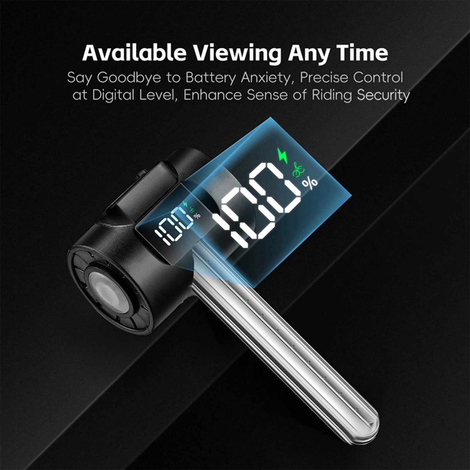 Intelligent Sensing Navigation Bike Tail Light for Night Riding with Long Endurance Battery and Dual Mounting Brackets Qme