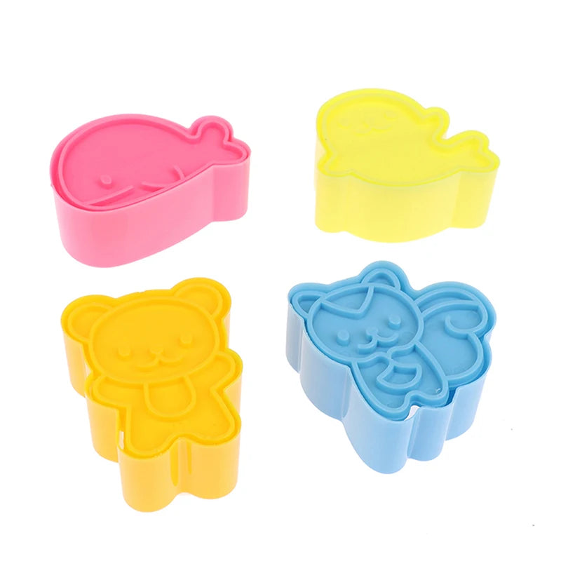 Mini Sandwich Cookie Cutter Dolphin Seal Squirrel Bear Cake Qme