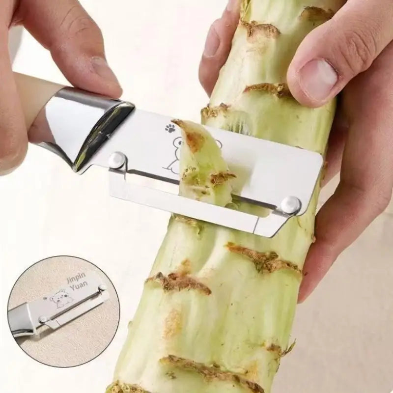 Kitchen Vegetable Peeler Multi-function Sugarcane Potato Pumpkin Tool Qme