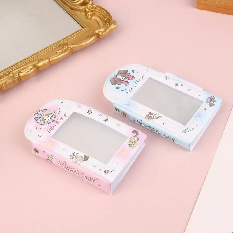 28 Card Slots Photo Card Binder 3-inch Kpop Photo Card Photo Album Postcard Photocards Holder Cardalbum For Photographs Qme