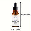 GZE Ferulic Facial Serum with Vitamin C, Vitamin E, & Absorbic Acid - Make you looks Younger, Skin Brightening Face Essence Qme GZE209