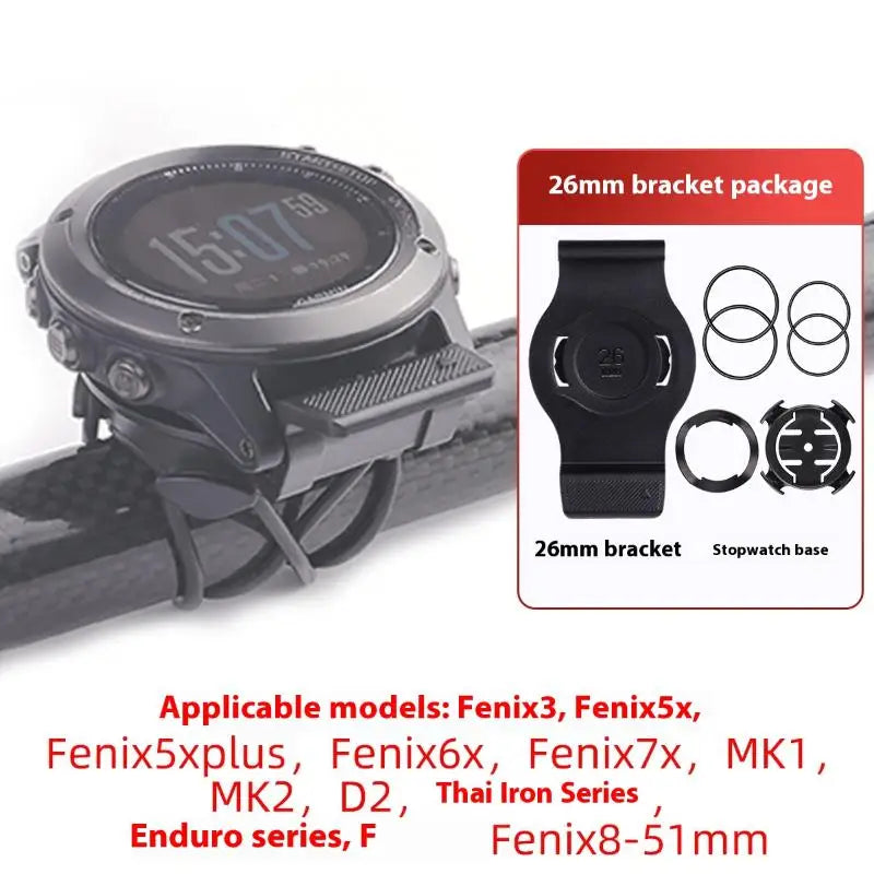Garmin Quick Fit Quarter-turn Bike Mount Watch 20 22 Bicycle Qme 26mm