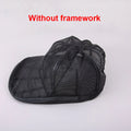 Hat Wash Protector Bag Baseball Cap Cleaner Laundry Bag Anti-deformation Hat Bag Washing Machine Mesh Bag Portable Laundry Bag. Qme Black