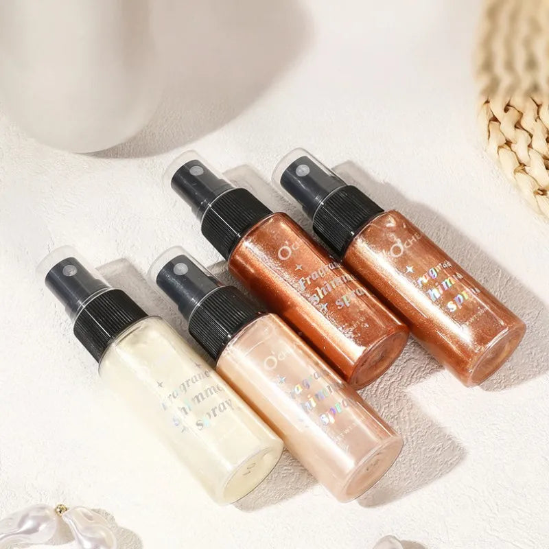 Flash Spray Lasting Waterproof Sweat Proof Stain Suitable Face Body Qme