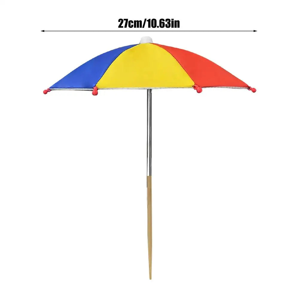 1pcs Plant Umbrella Portable Water Resistant Garden Umbrellas For Plants Flowers For Patio Balcony Courtyard Backyard Porch Roof Qme Colorful