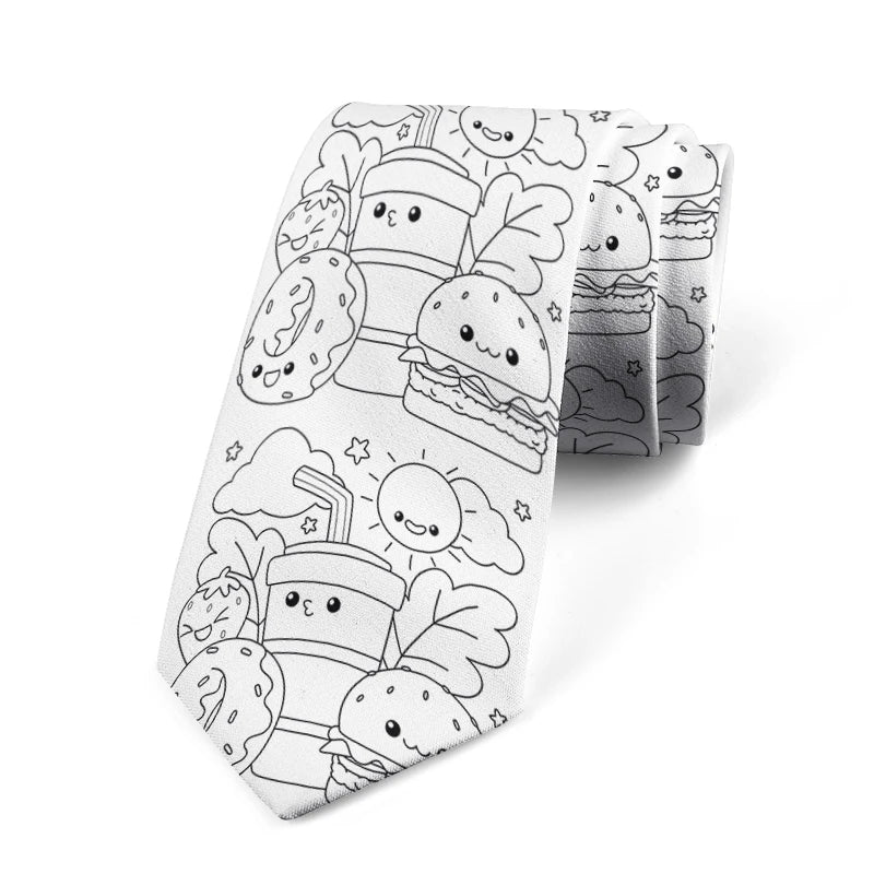 Very Sky Butterfly Print Tie Men's Casual Galaxy Fun Unisex Business Qme style5