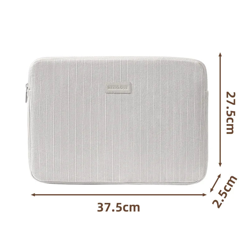 A 13.3/14 inch fluffy laptop case, suitable for MacBook Air iPad Pro and Huawei iPad laptop cases, fashionable laptop soft cases Qme Velvet15.6InchGray